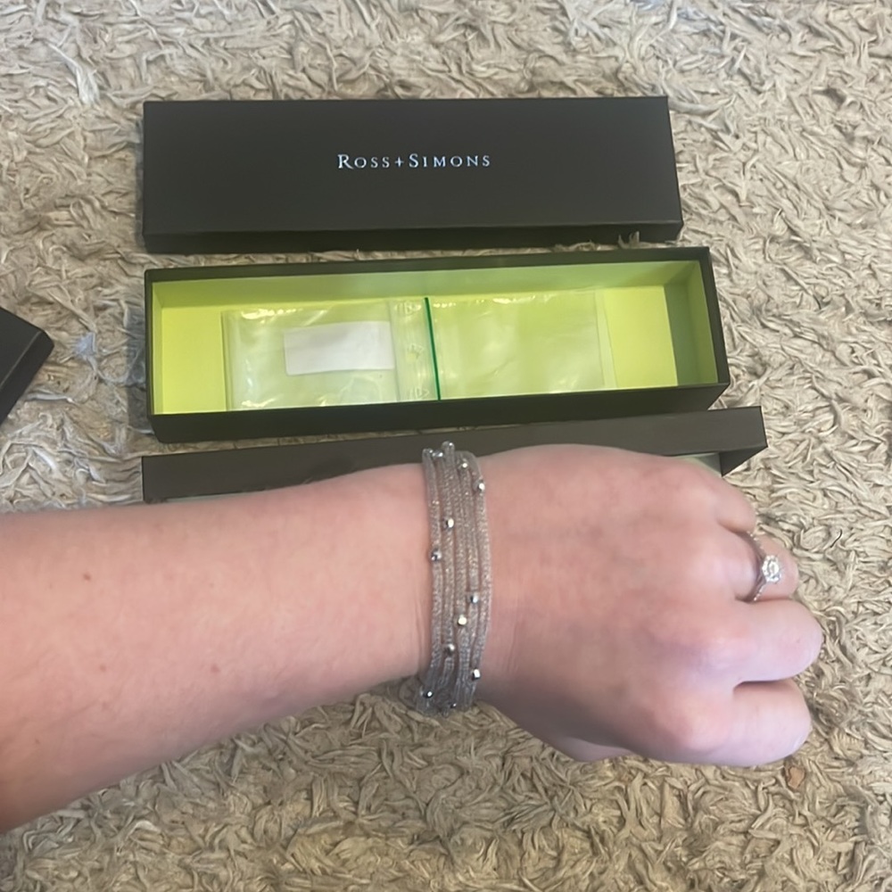 Sterling Silver mesh bracelet by Ross Simons